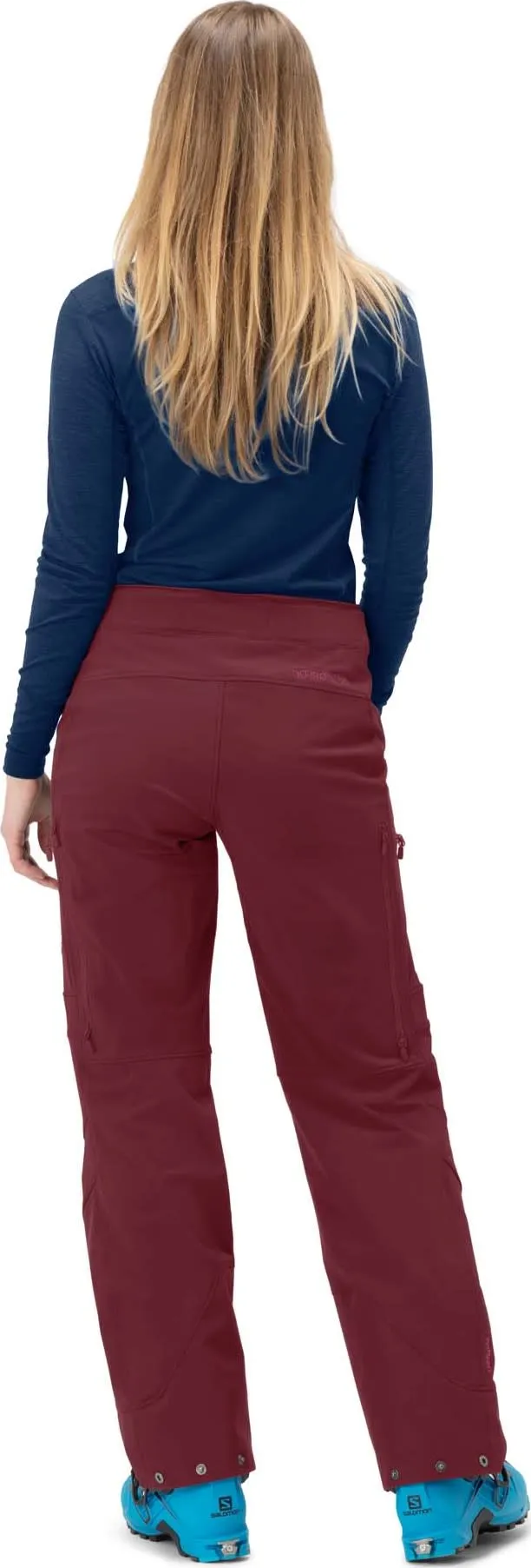 Norrøna Women&#x27;s Lyngen Flex1 Pants Tawny Port | Buy Norrøna Women&#x27;s Lyngen Flex1 Pants Tawny Port here | Outnorth