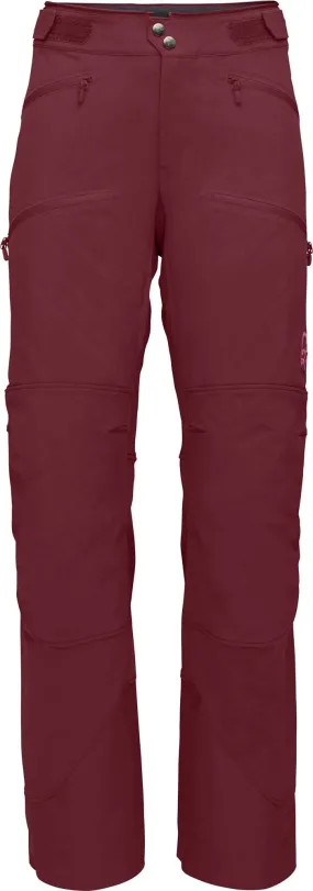 Norrøna Women&#x27;s Lyngen Flex1 Pants Tawny Port | Buy Norrøna Women&#x27;s Lyngen Flex1 Pants Tawny Port here | Outnorth