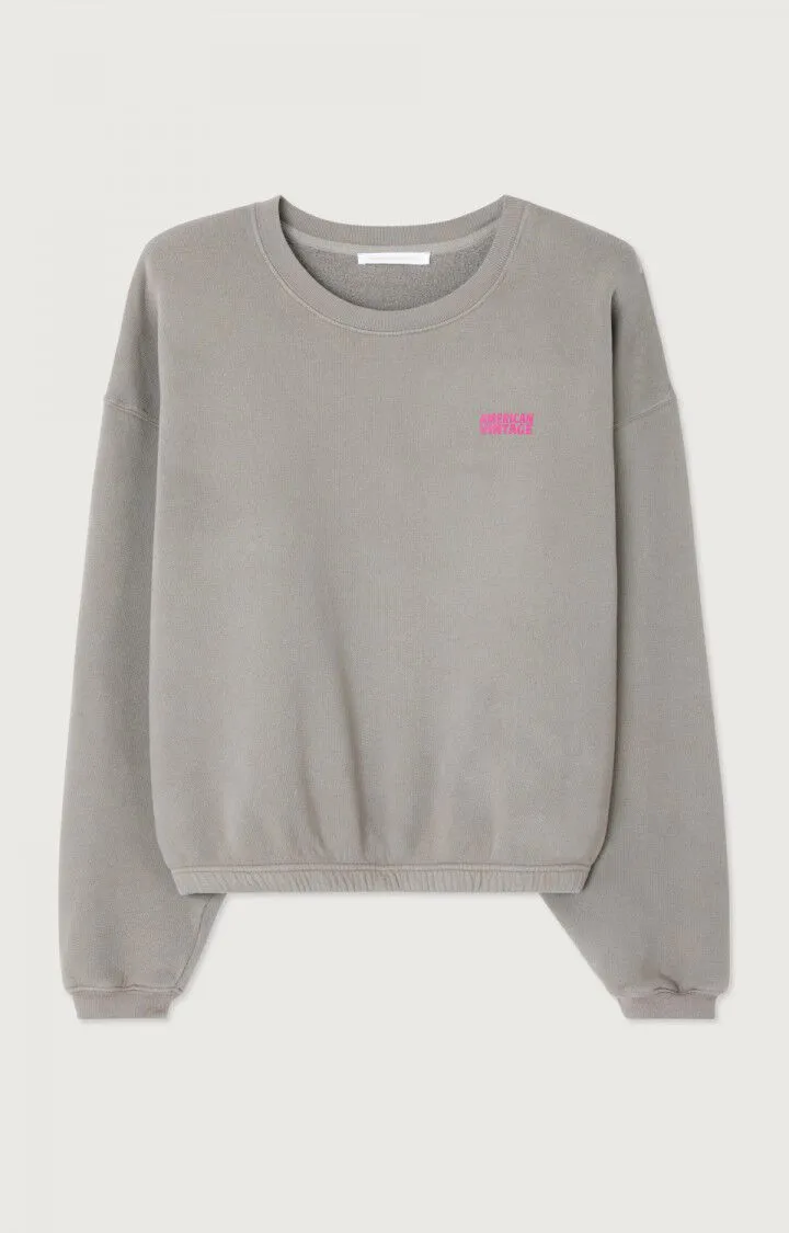 Sweatshirt Izu03a Castor-Vintage